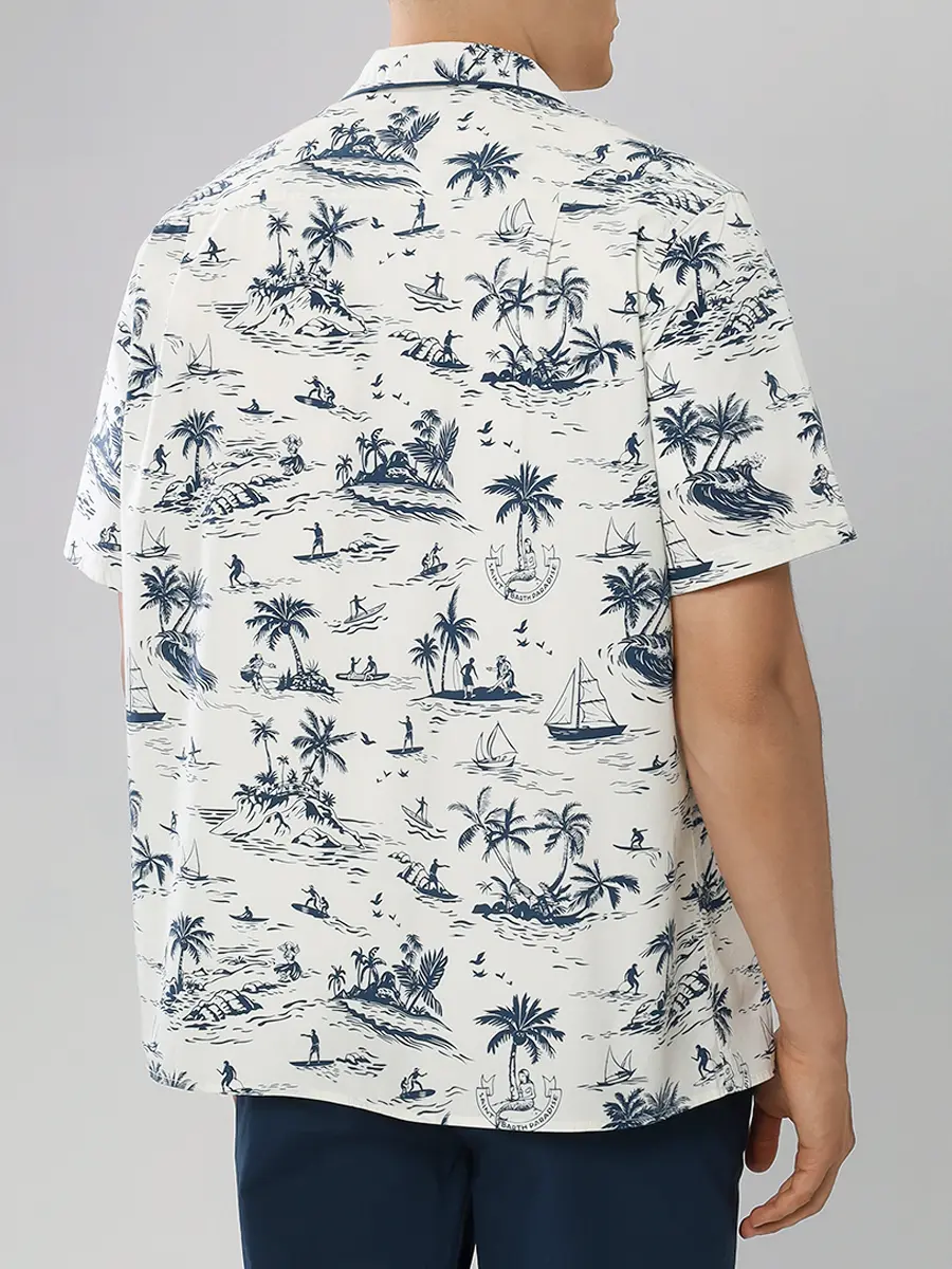 Рубашка Regular Fit хлопковая
