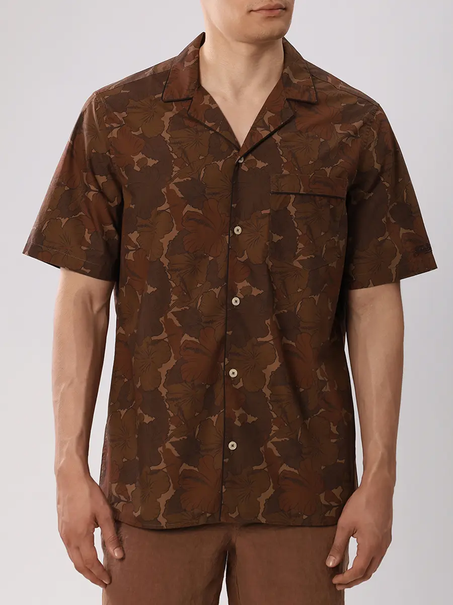 Рубашка Regular Fit хлопковая