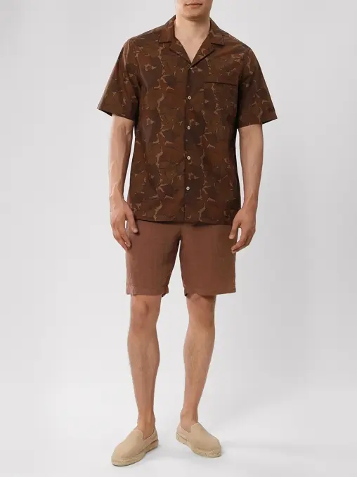 Рубашка Regular Fit хлопковая MC2 SAINT BARTH