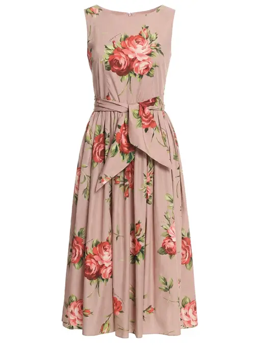 Платье хлопковое DOLCE & GABBANA