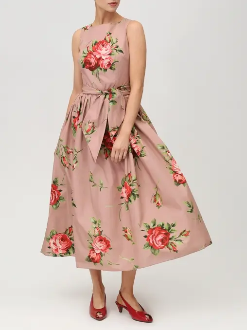 Платье хлопковое DOLCE & GABBANA