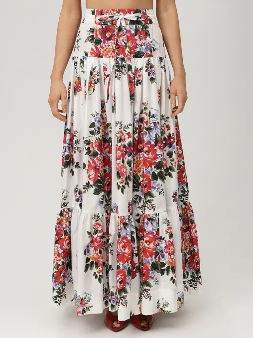 Юбка хлопковая DOLCE & GABBANA