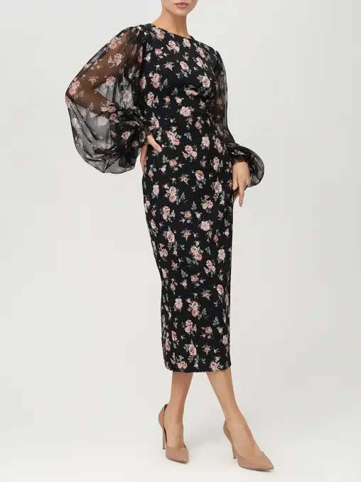 Платье шелковое DOLCE & GABBANA