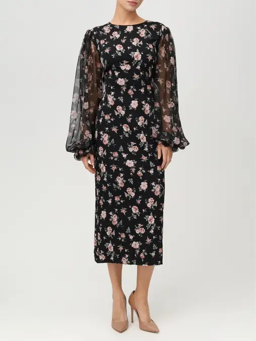 Платье шелковое DOLCE & GABBANA