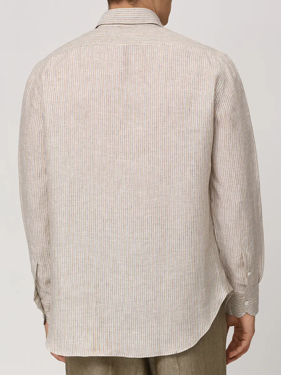 Рубашка Regular Fit льняная