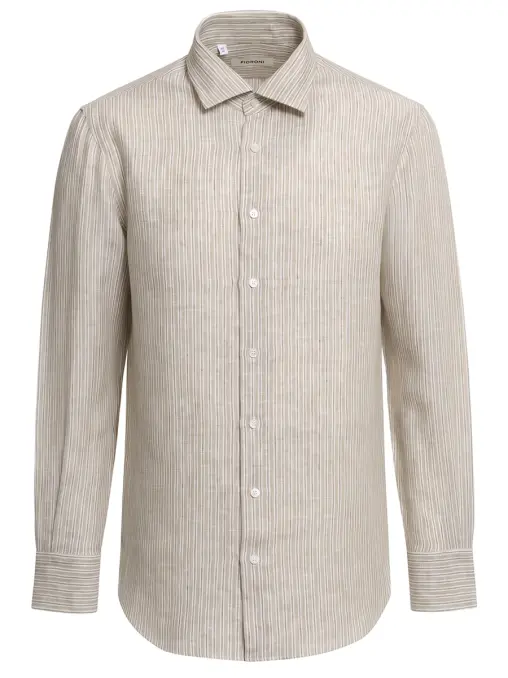Рубашка Regular Fit льняная FIORONI CASHMERE