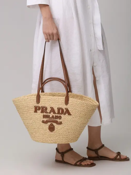 Сумка из рафии PRADA