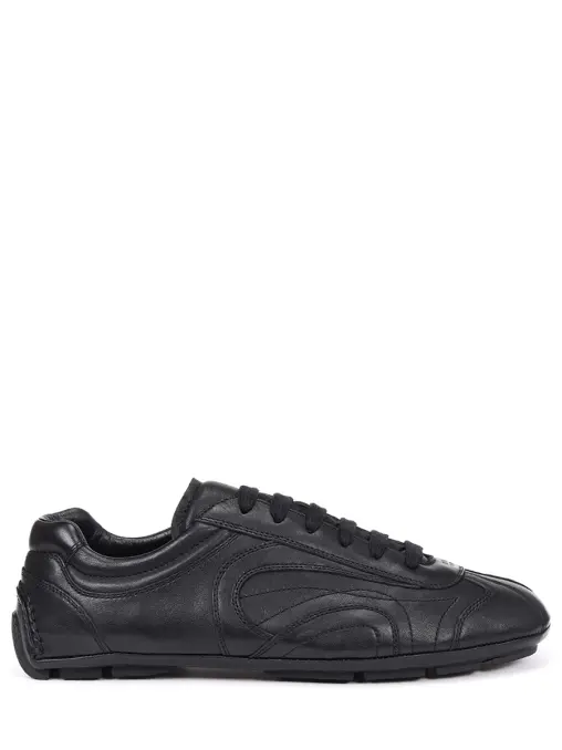 Кеды кожаные PRADA