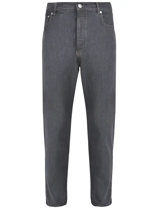 Джинсы хлопковые BRUNELLO CUCINELLI