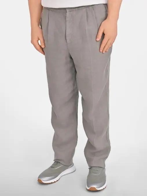 Брюки льняные BRUNELLO CUCINELLI