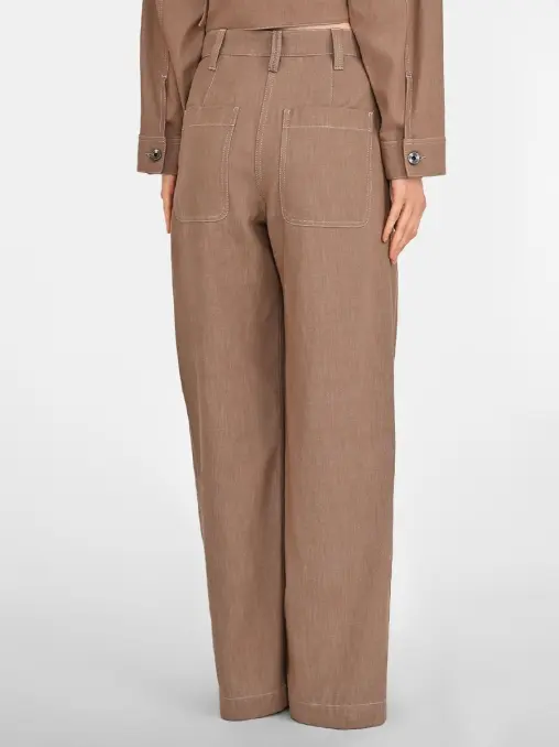 Джинсы хлопковые BRUNELLO CUCINELLI