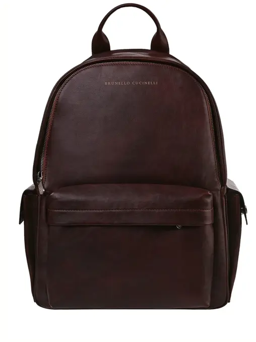 Рюкзак кожаный BRUNELLO CUCINELLI