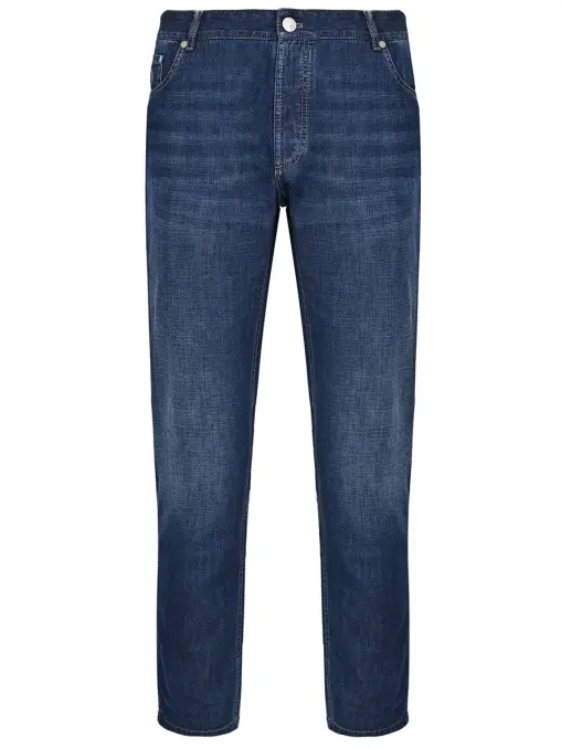 Джинсы хлопковые BRUNELLO CUCINELLI
