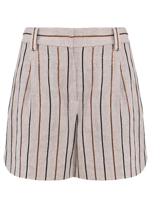 Шорты льняные BRUNELLO CUCINELLI