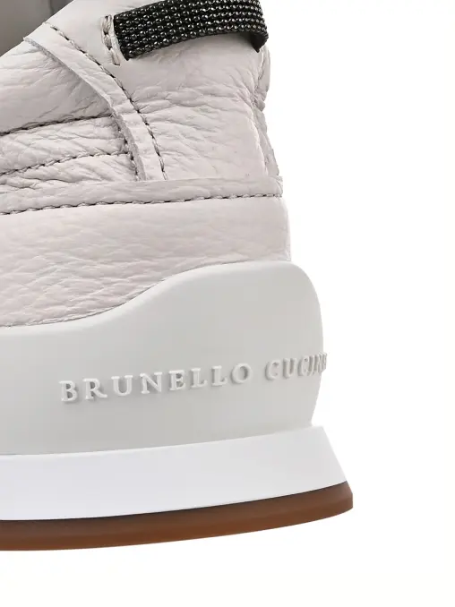 Кроссовки кожаные BRUNELLO CUCINELLI