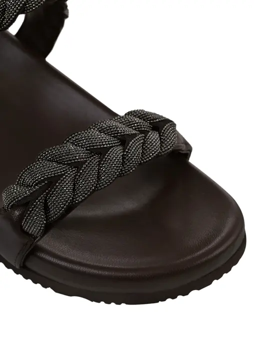 Шлепанцы кожаные BRUNELLO CUCINELLI