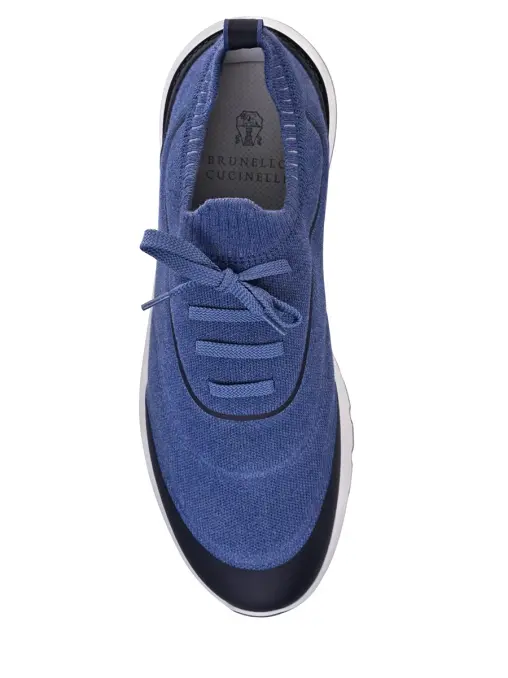 Кроссовки текстильные BRUNELLO CUCINELLI