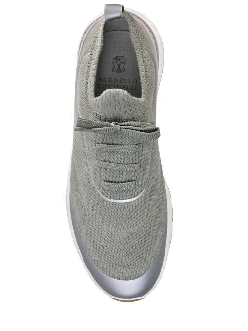 Кроссовки текстильные BRUNELLO CUCINELLI