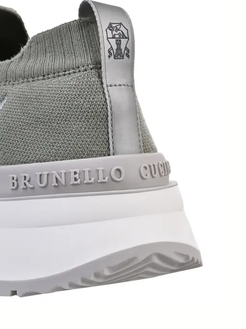 Кроссовки текстильные BRUNELLO CUCINELLI