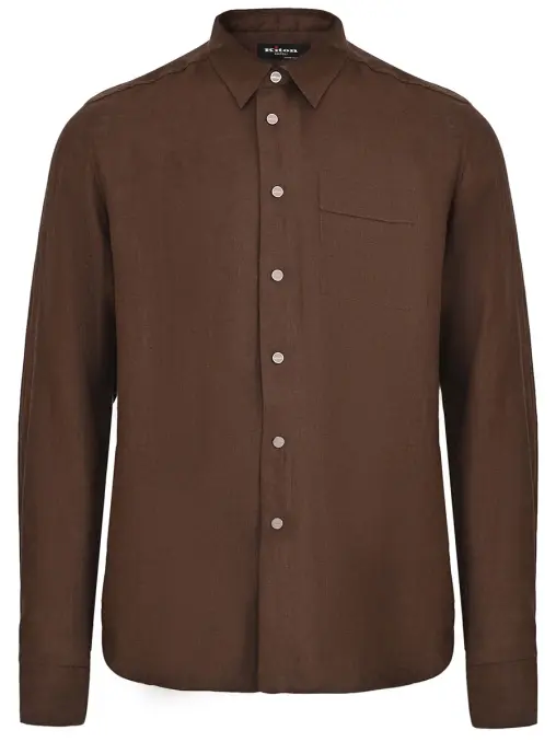 Рубашка льняная KITON
