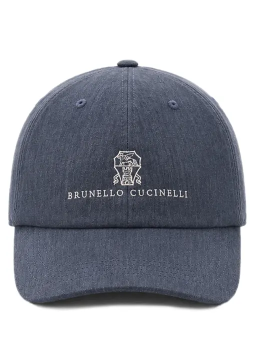 Бейсболка хлопковая BRUNELLO CUCINELLI
