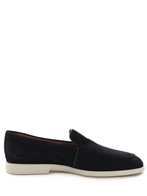 Лоферы замшевые SANTONI