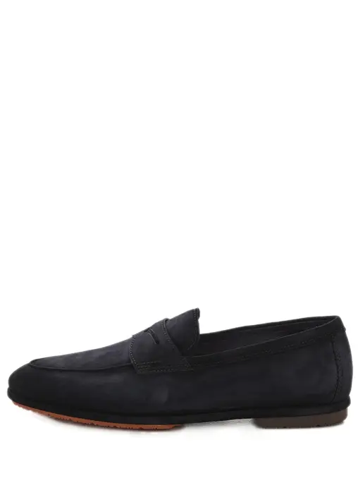 Лоферы замшевые SANTONI