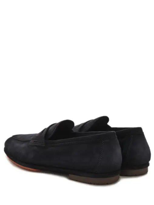 Лоферы замшевые SANTONI
