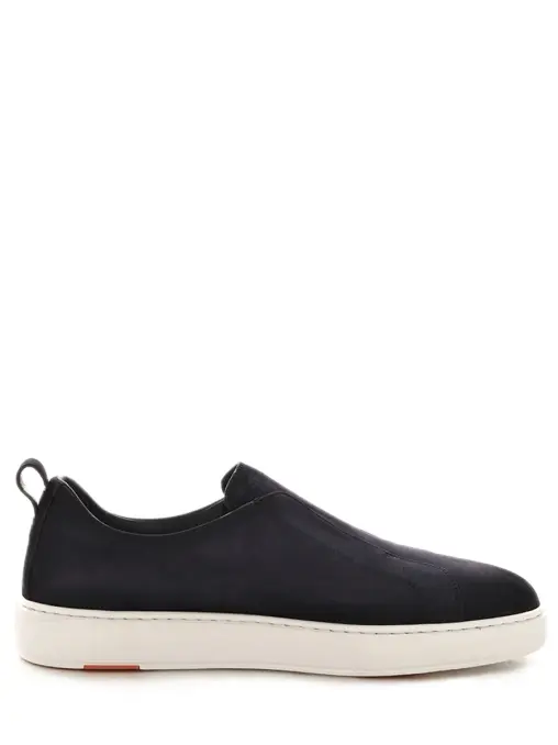 Слипоны замшевые SANTONI