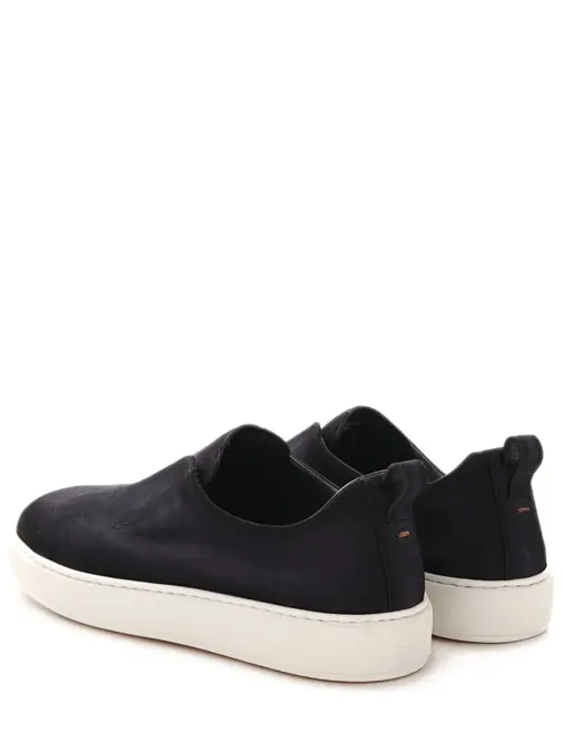 Слипоны замшевые SANTONI