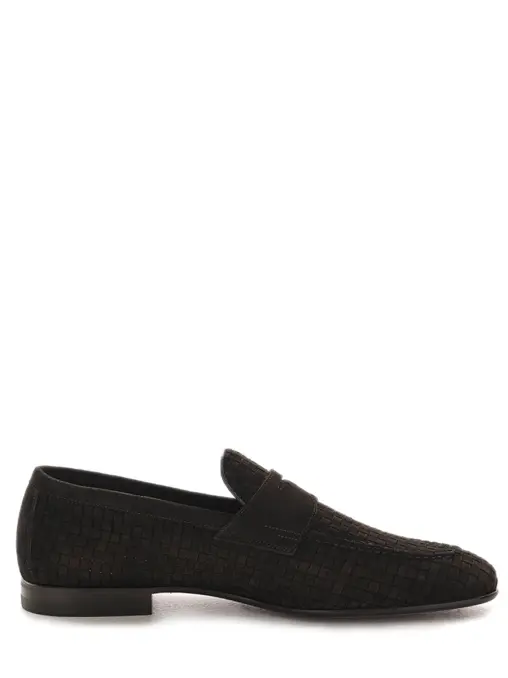 Лоферы замшевые SANTONI