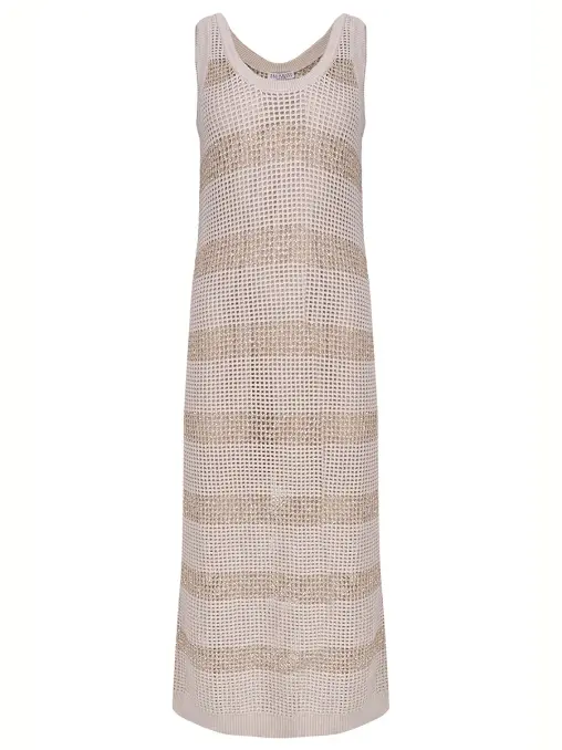 Платье хлопковое BRUNELLO CUCINELLI