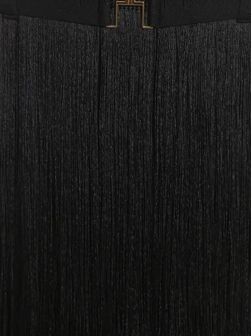 Платье с бахромой ELISABETTA FRANCHI