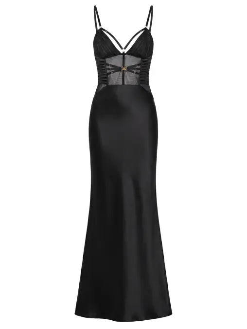 Платье атласное ELISABETTA FRANCHI