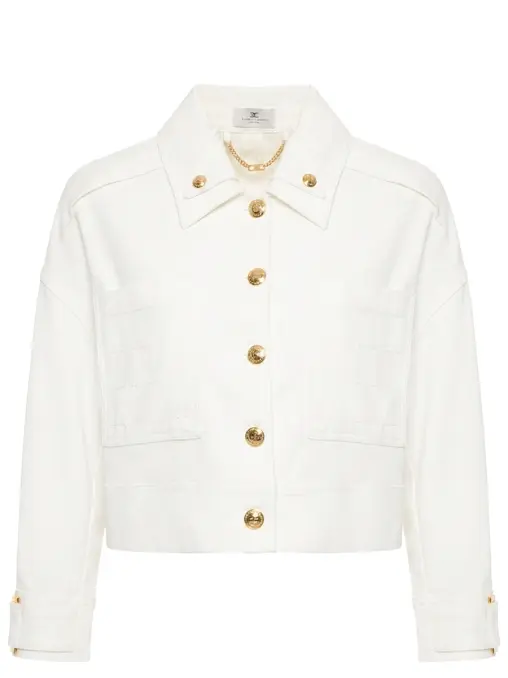 Куртка из вискозы ELISABETTA FRANCHI
