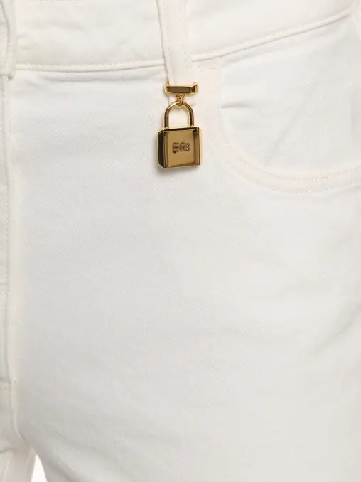 Джинсы хлопковые ELISABETTA FRANCHI