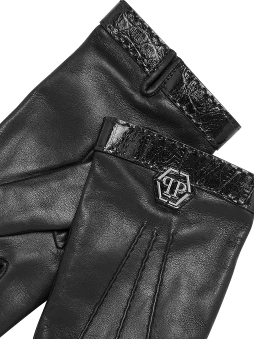 Перчатки кожаные PHILIPP PLEIN