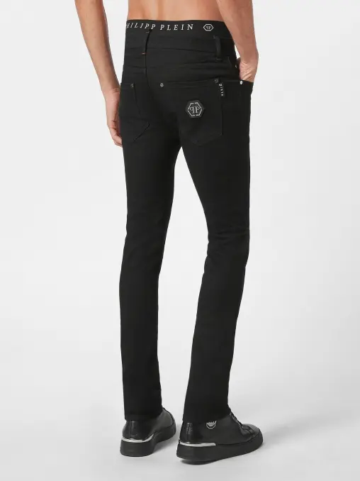 Джинсы хлопковые PHILIPP PLEIN