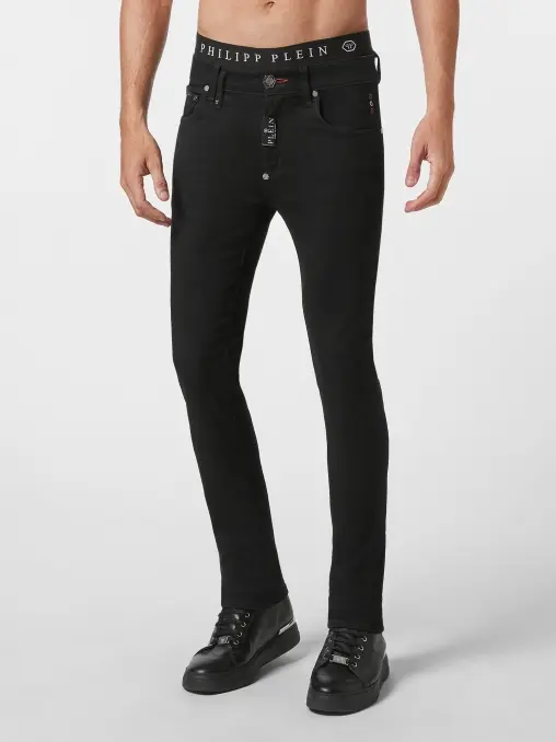 Джинсы хлопковые PHILIPP PLEIN