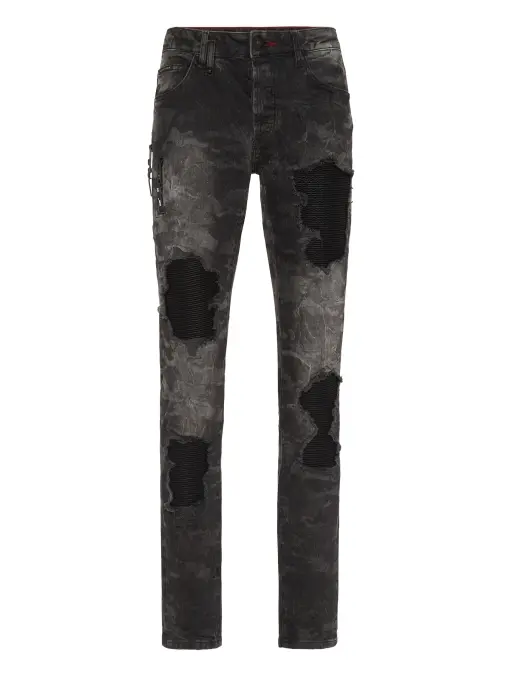 Джинсы хлопковые PHILIPP PLEIN