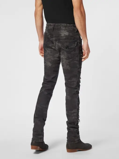 Джинсы хлопковые PHILIPP PLEIN