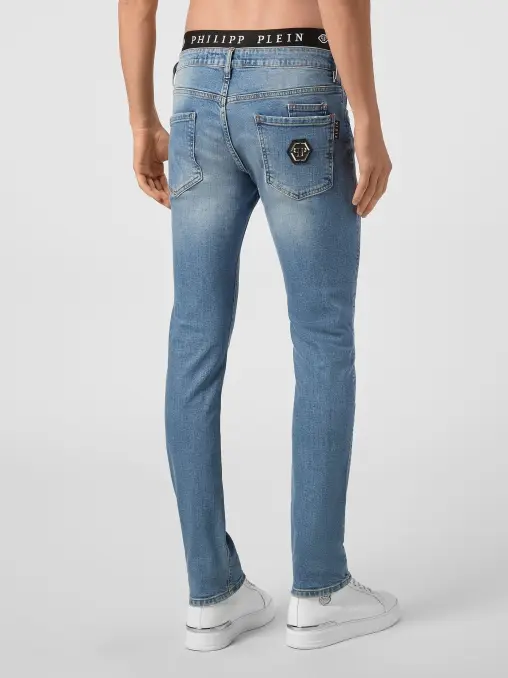 Джинсы хлопковые PHILIPP PLEIN