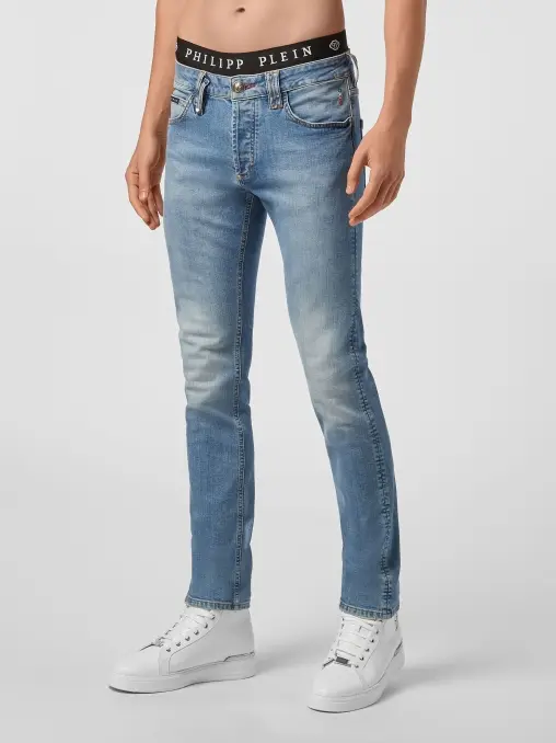 Джинсы хлопковые PHILIPP PLEIN