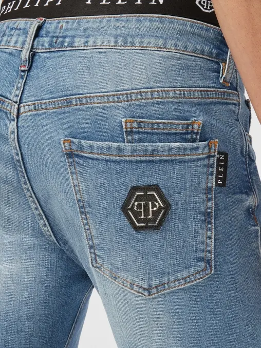 Джинсы хлопковые PHILIPP PLEIN