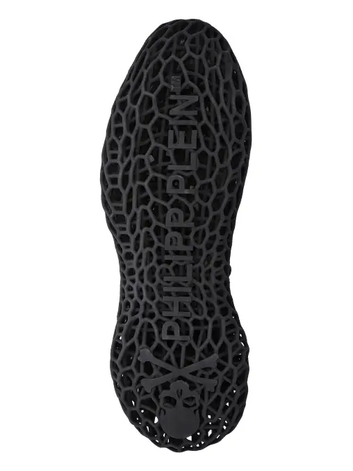 Кроссовки из кожи питона PHILIPP PLEIN