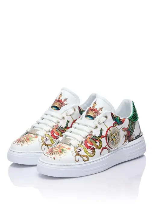 Кеды кожаные PHILIPP PLEIN