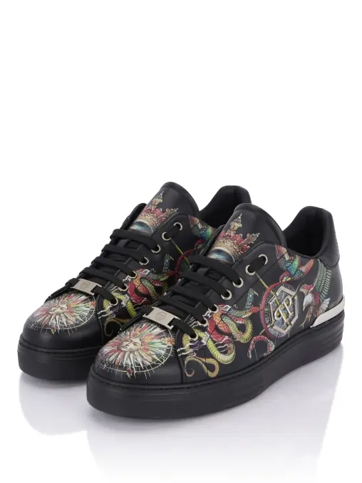 Кеды кожаные PHILIPP PLEIN