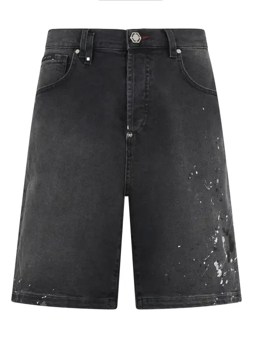 Шорты джинсовые PHILIPP PLEIN
