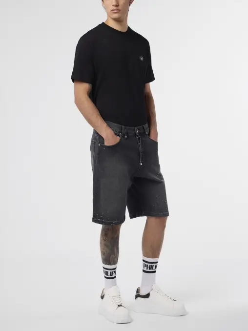 Шорты джинсовые PHILIPP PLEIN