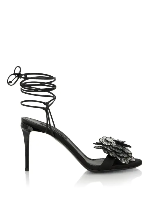 Босоножки текстильные PHILIPP PLEIN